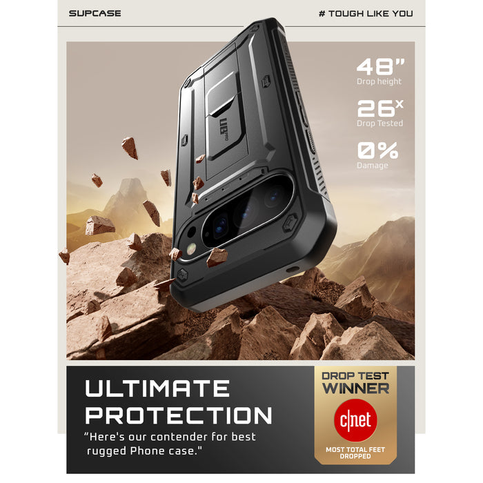 Google Pixel 10 Pro XL Unicorn Beetle PRO Rugged Phone Case-Black