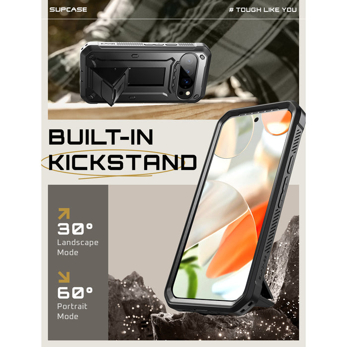 Google Pixel 10 Pro XL Unicorn Beetle PRO Rugged Phone Case-Black