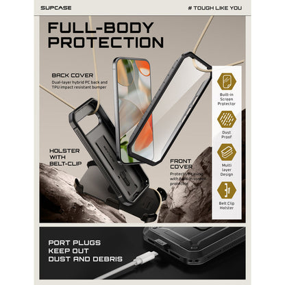 Google Pixel 10 Pro XL Unicorn Beetle PRO Rugged Phone Case-Black