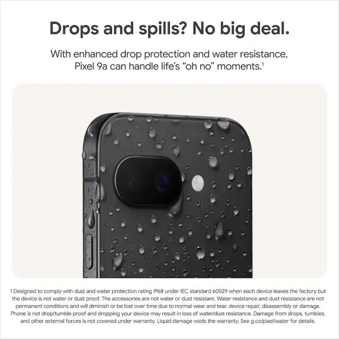 Google Pixel 9a Obsidian 128GB (Unlocked)