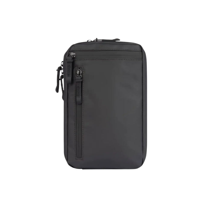 Forager Provisions LTD Gravel Outdoor black Explorer Plus toiletry bag with a sleek, water-resistant tarpaulin finish.