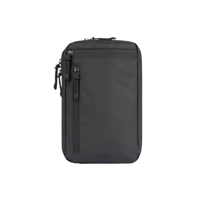 Forager Provisions LTD Gravel Outdoor black Explorer Plus toiletry bag with a sleek, water-resistant tarpaulin finish.