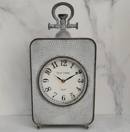 Gray Clock 17"
