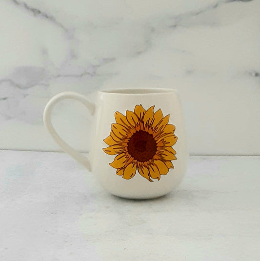 Hello Sunshine Sunflower Mug