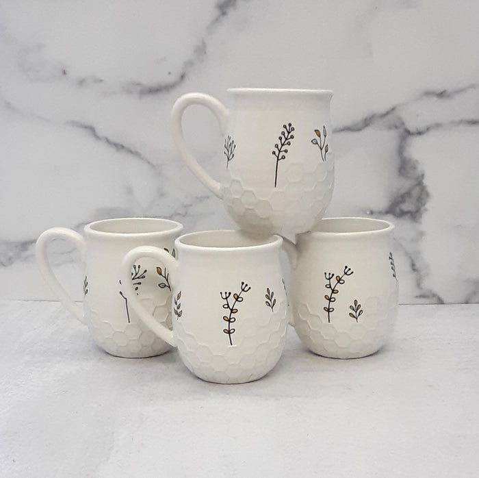 Honey Bee Mug Thankful/Kind/Just/Positive