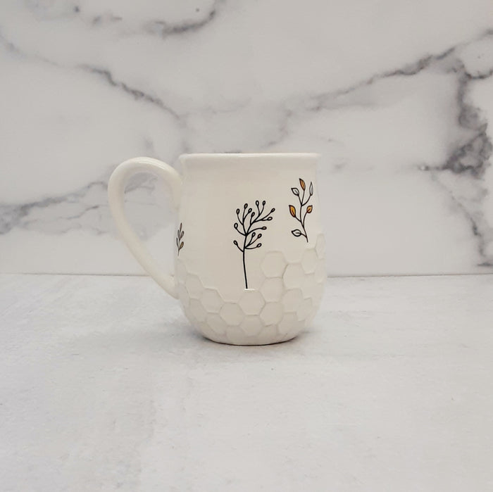 Honey Bee Mug Thankful/Kind/Just/Positive