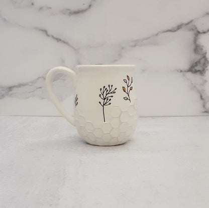 Honey Bee Mug Thankful/Kind/Just/Positive