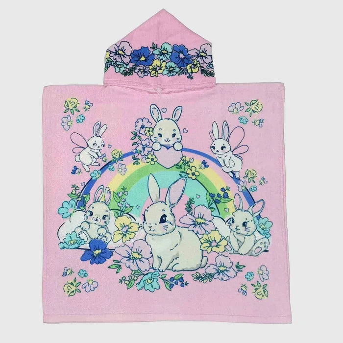 Hooded Kid's Beach Towel - Assorted