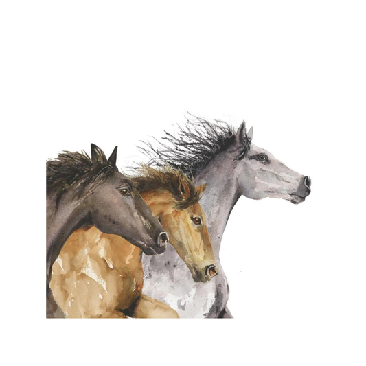 Hoof Beats Napkins
