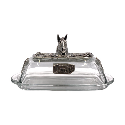Horse Butter Dish