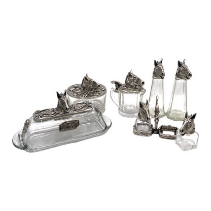 Horse Butter Dish