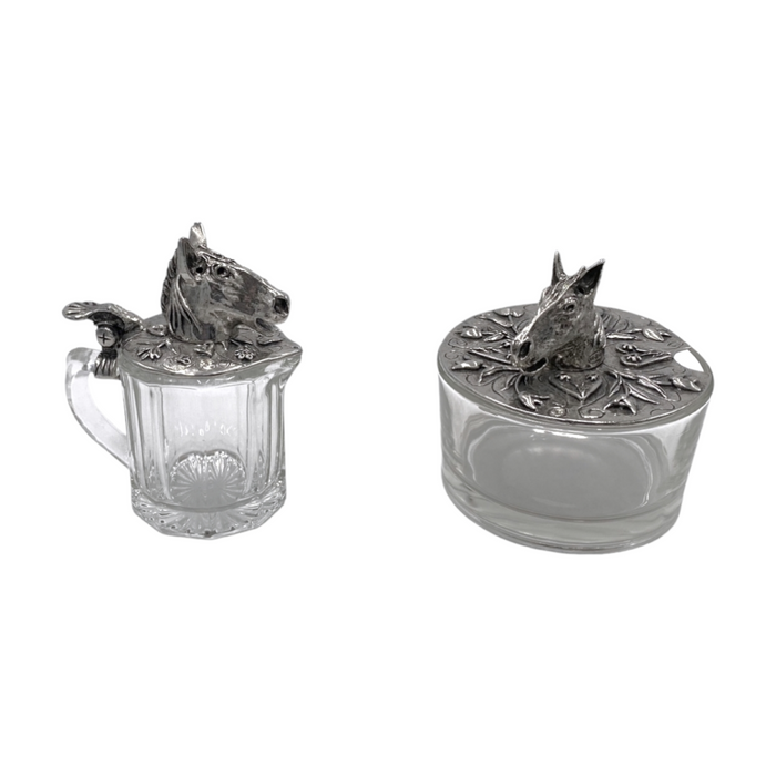 Horse Creamer & Sugar Bowl Set