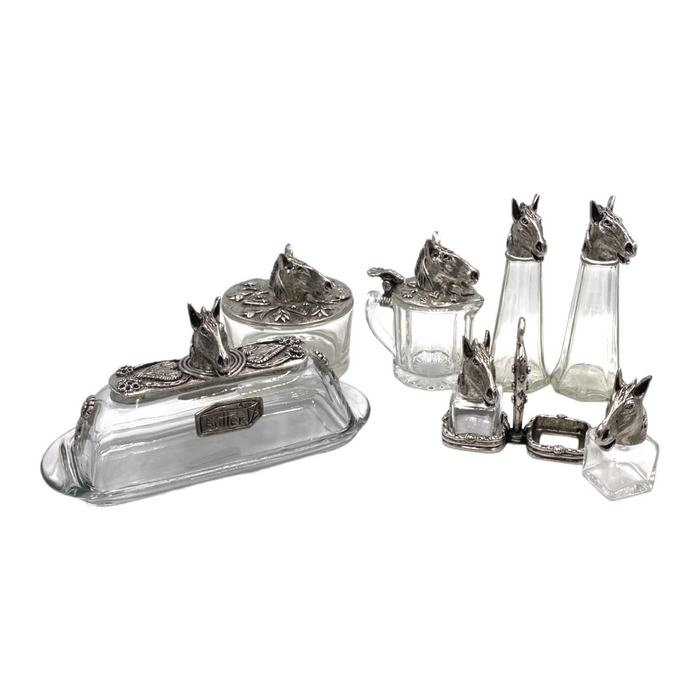 Horse Salt & Pepper Shakers Tall