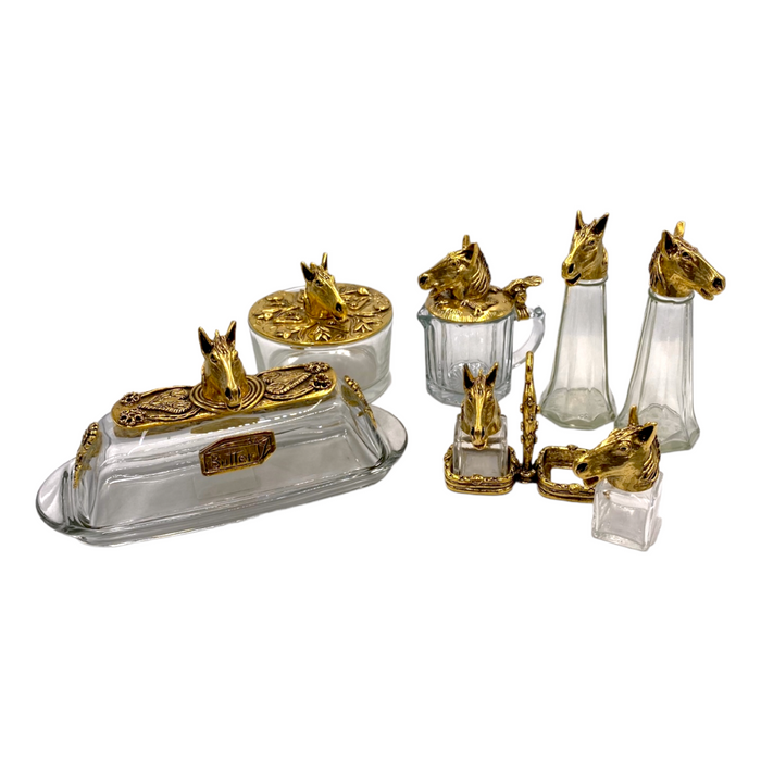 Horse Salt & Pepper Shakers Tall