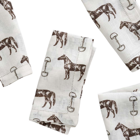 Horse & Snaffle Napkins