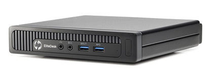 HP Elitedesk 800 G1 USFF Mini Computer - Core i5-4570T 2.9GHz, 8GB RAM, Win 10 Pro, Keyboard & Mouse - Coretek Computers