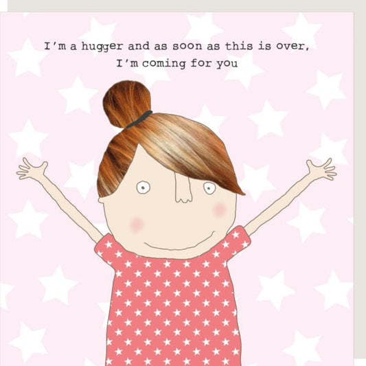 Hugger Greetings Card