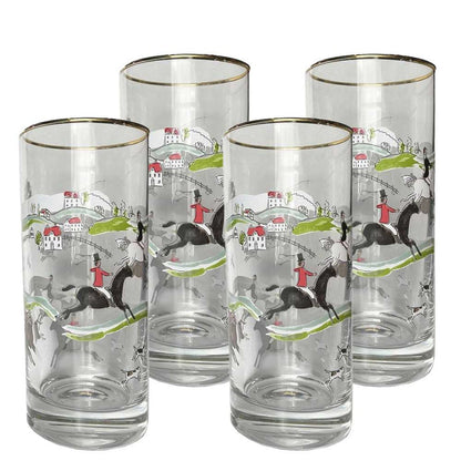 Hunt Scene Glasses