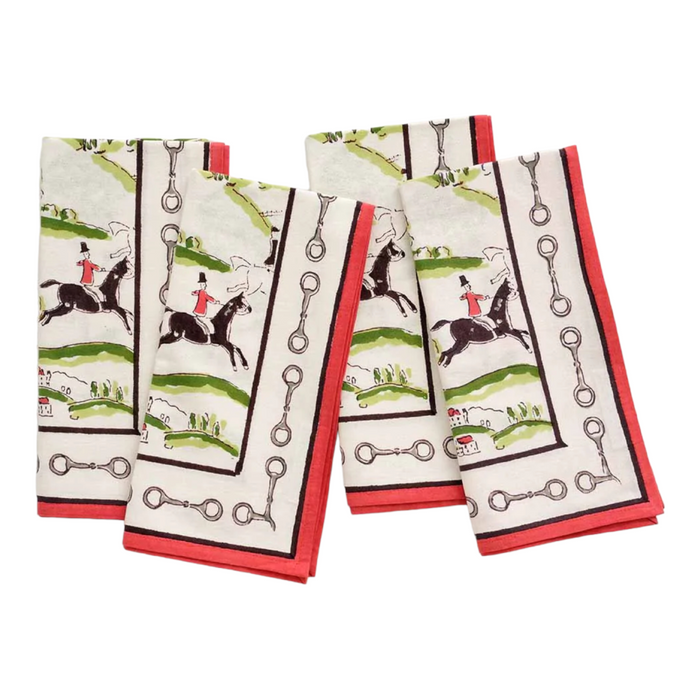 Hunt Scene napkin