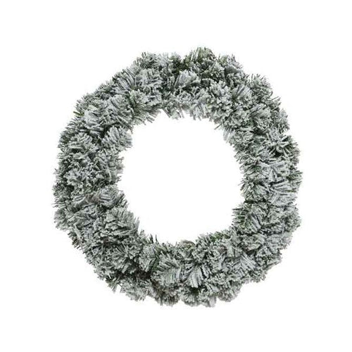 Imperial Indoor Snowy Wreath - 35cm