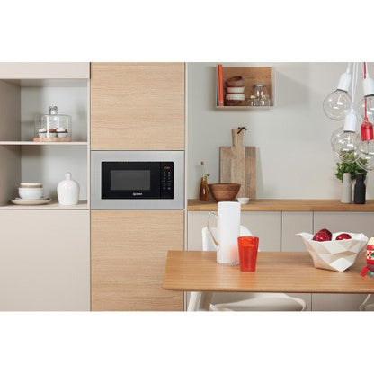 Indesit MWI120GX Built-In Microwave Stainless Steel Stainless Steel