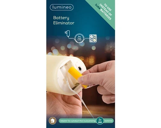 Indoor Battery Eliminator - 2 x AA