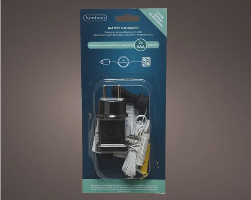 Indoor Battery Eliminator - 2 x AAA