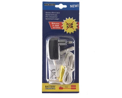 Indoor Battery Eliminator - 2 x AAA