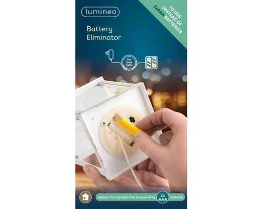 Indoor Battery Eliminator - 2 x AAA