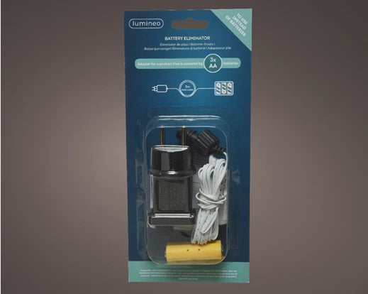 Indoor Battery Eliminator - 3 x AA