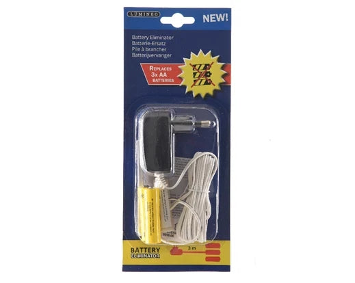 Indoor Battery Eliminator - 3 x AA