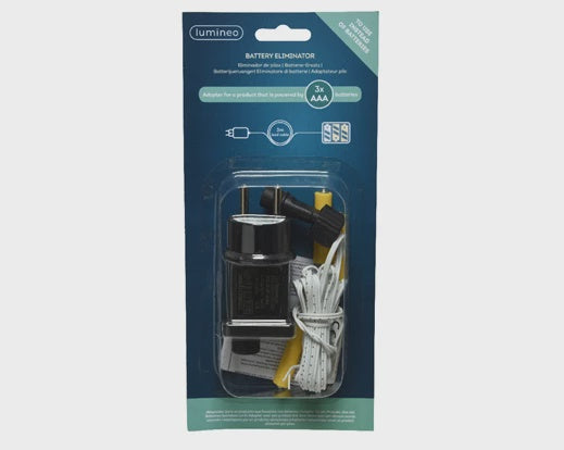 Indoor Battery Eliminator - 3 x AAA