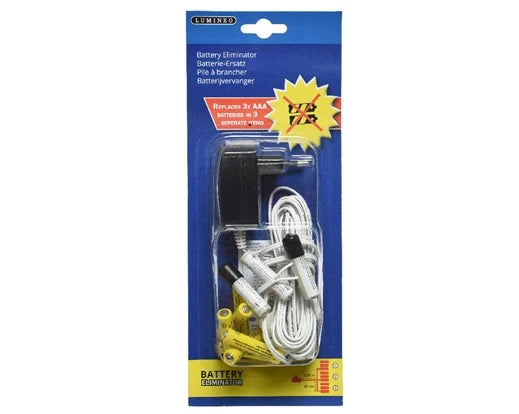 Indoor Battery Eliminator - 3 x AAA