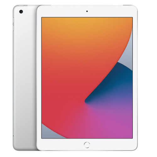 iPad 10.2" (8th Gen, 2020) 128GB - Silver (Wi-Fi + Cellular)