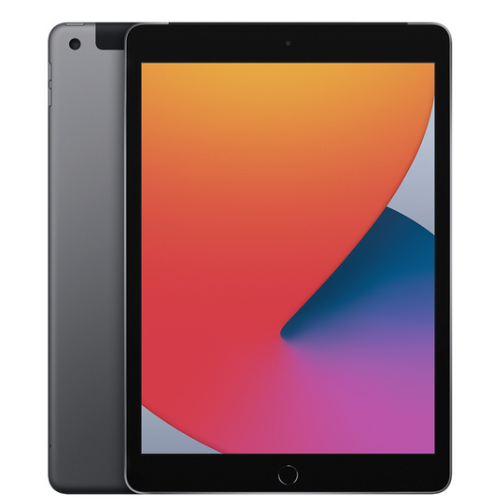 iPad 10.2" (8th Gen, 2020) 128GB - Space Gray (Wi-Fi + Cellular)