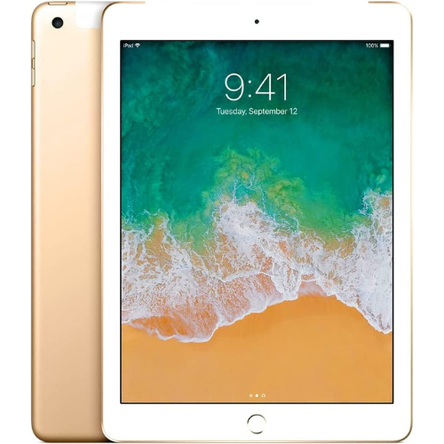 iPad 9.7" (5th Gen, 2017) 128GB - Gold (Wi-Fi + Cellular)