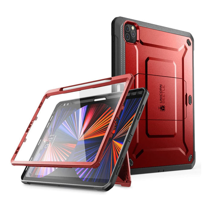 iPad Pro 11 Inch (2021) Unicorn Beetle Pro Rugged Case(open box) -Metallic Red