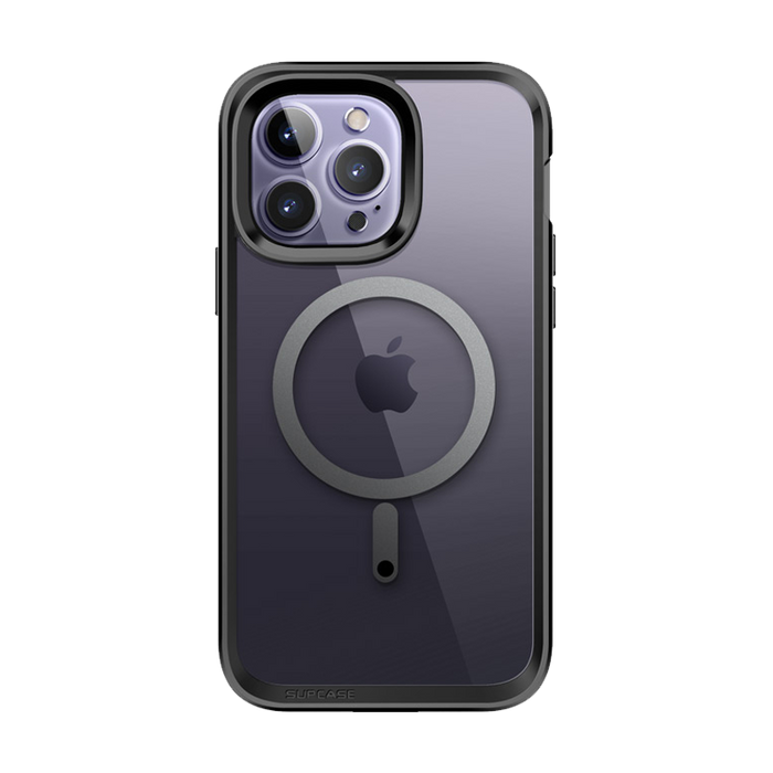 iPhone 14 Pro Max 6.7 inch Unicorn Beetle EDGE MAG with Screen Protector Clear Case(Open-Box)-Black