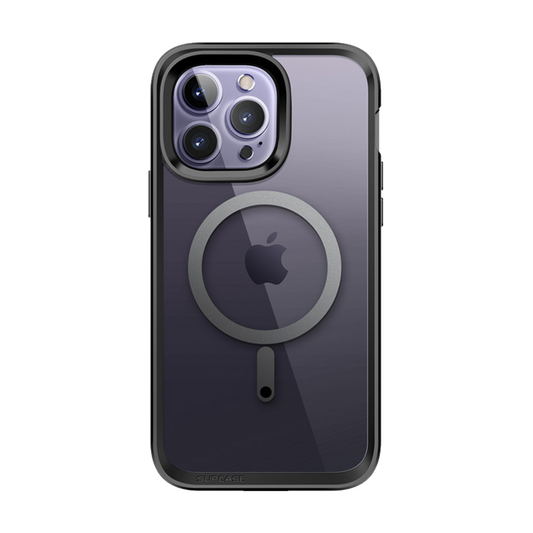 iPhone 14 Pro Max 6.7 inch Unicorn Beetle EDGE MAG with Screen Protector Clear Case(Open-Box)-Black