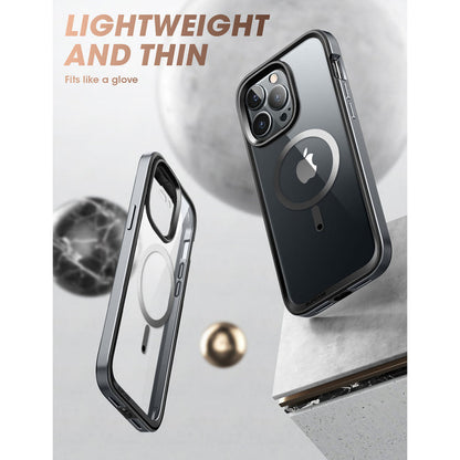 iPhone 14 Pro Max 6.7 inch Unicorn Beetle EDGE MAG with Screen Protector Clear Case(Open-Box)-Black