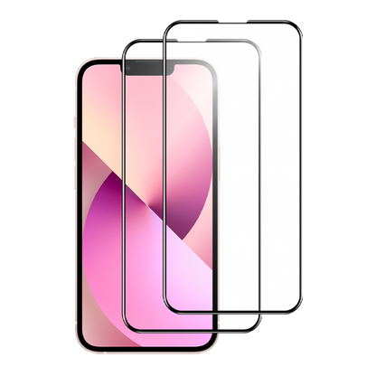 iPhone 15 2.5D Tempered Glass Screen Protector - Clear