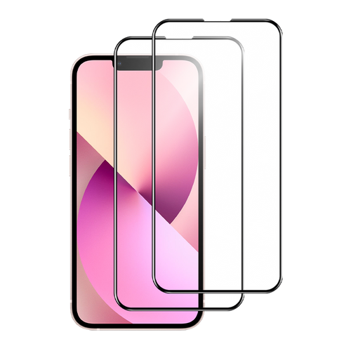 iPhone 15 2.5D Tempered Glass Screen Protector - Clear