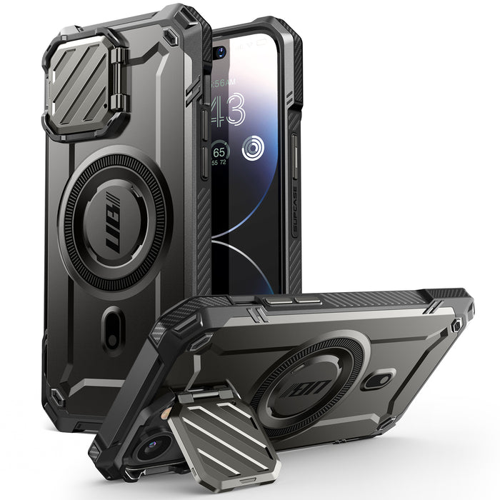 iPhone 15 6.1 inch Unicorn Beetle MAG XT MagSafe Case-Black