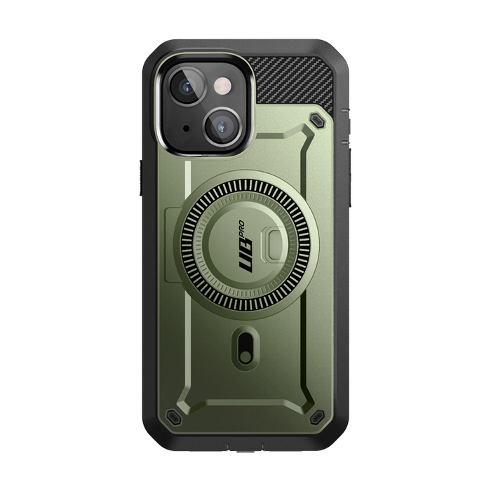 iPhone 15 6.1 inch Unicorn Beetle PRO MAG Rugged Case-Dark Green