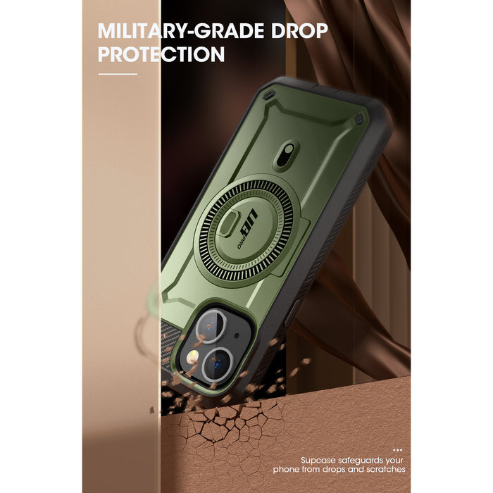 iPhone 15 6.1 inch Unicorn Beetle PRO MAG Rugged Case-Dark Green