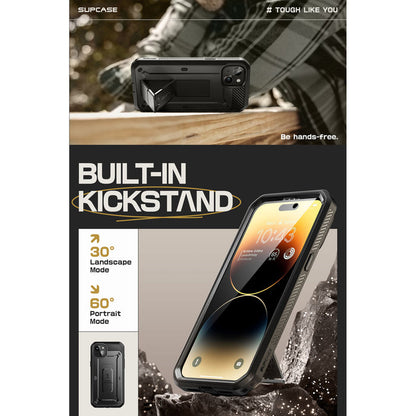 iPhone 15 Plus 6.7 inch Unicorn Beetle PRO Rugged Case-Black