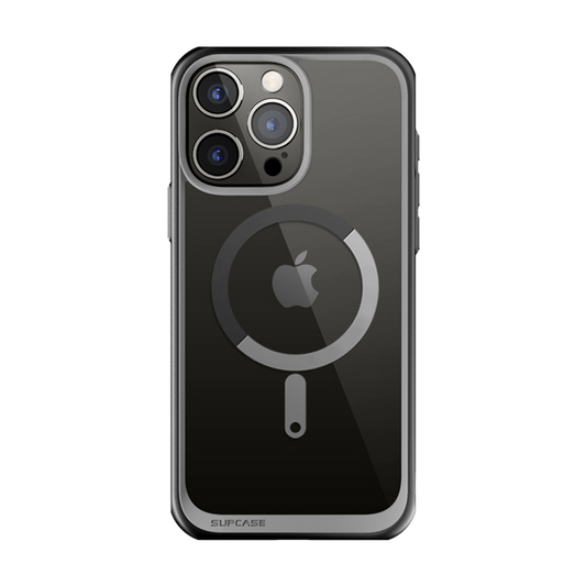 iPhone 15 Pro 6.1 inch Unicorn Beetle MAG Slim Clear MagSafe Case-Black