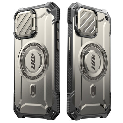 iPhone 15 Pro 6.1 inch Unicorn Beetle MAG XT MagSafe Case-Titan Gray
