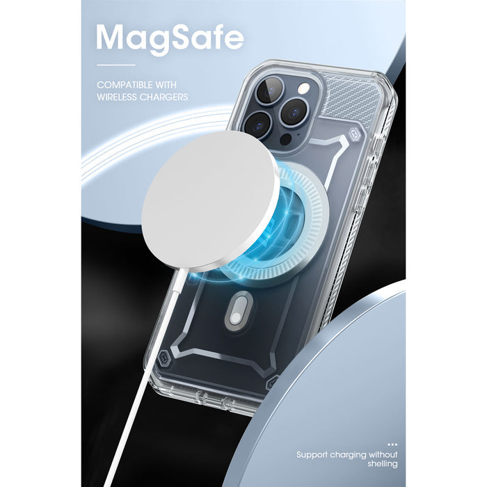 iPhone 15 Pro 6.1 inch Unicorn Beetle PRO MAG Rugged MagSafe Case-Clear