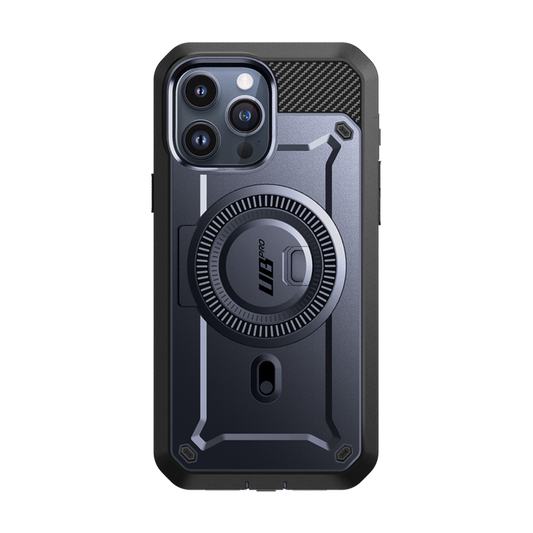 iPhone 15 Pro 6.1 inch Unicorn Beetle PRO MAG Rugged MagSafe Case-Dark Blue
